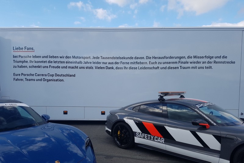 Porsche-Carrera-Cup Deutschland: Message an die Fans