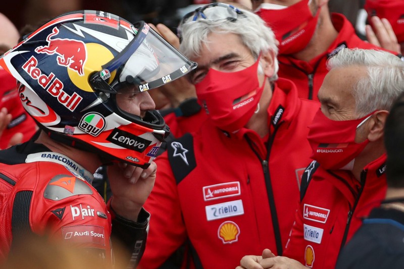 Jack Miller, Luigi Dall'Igna, Davide Tardozzi