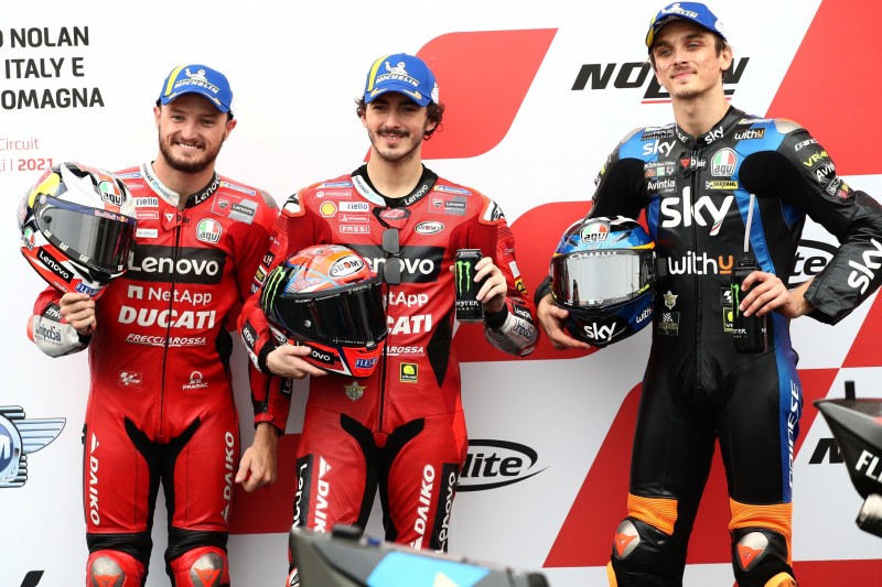 Francesco Bagnaia, Jack Miller, Luca Marini