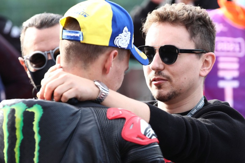 MotoGP-Weltmeister 2021: Fabio Quartararo, mit Jorge Lorenzo