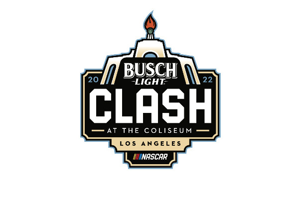 Logo: Busch Light Clash 2022 im L.A. Memorial Coliseum in Los Angeles