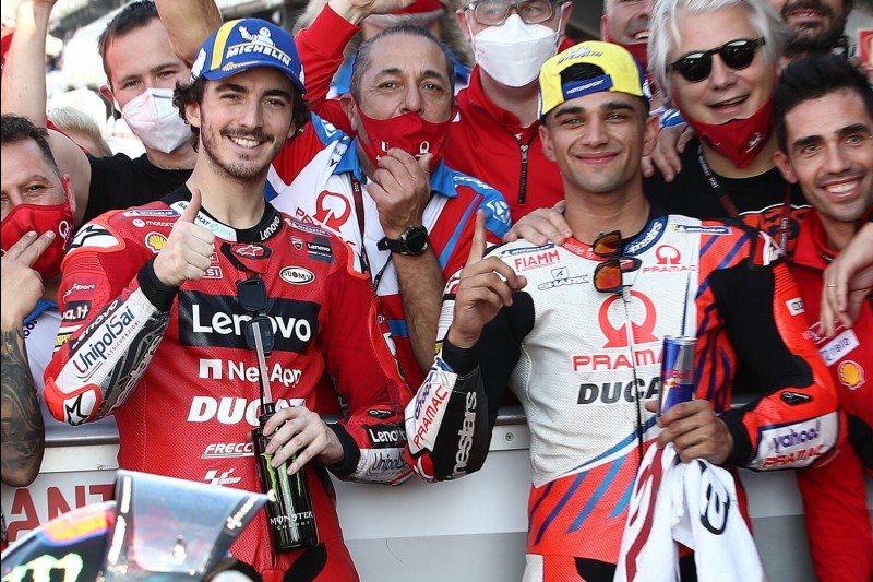 Jorge Martin, Francesco Bagnaia, Jack Miller