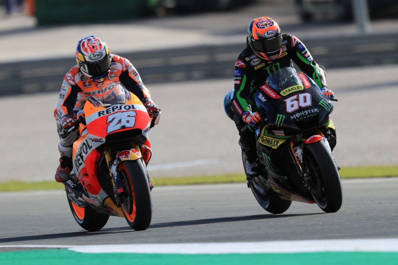 Dani Pedrosa, Michael van der Mark