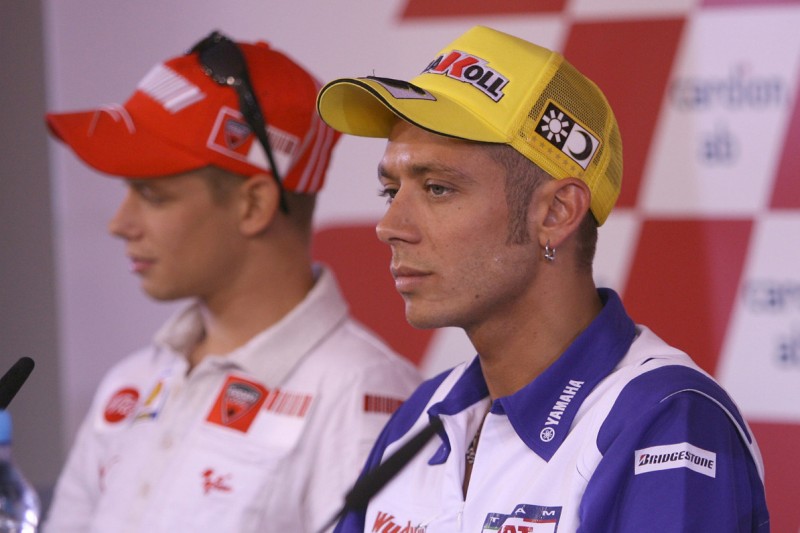 Valentino Rossi; Casey Stoner