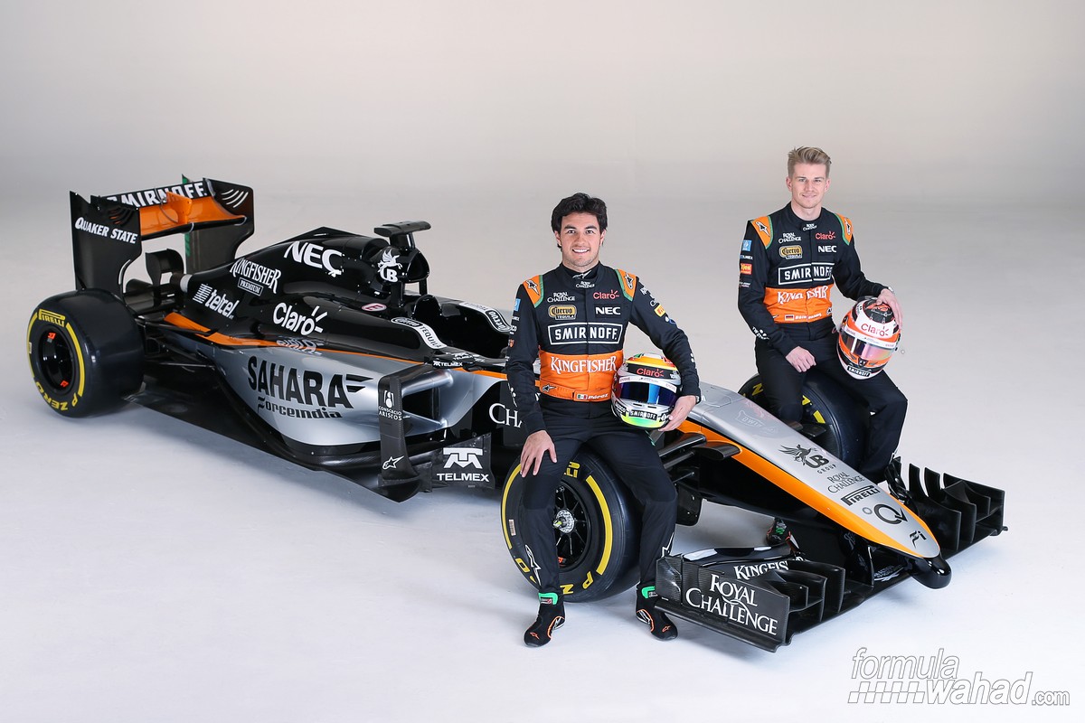 Motor Racing - Sahara Force India F1 Team Livery Reveal -  Mexico City, Mexico