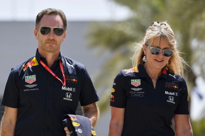 Christian Horner und Jayne Poole