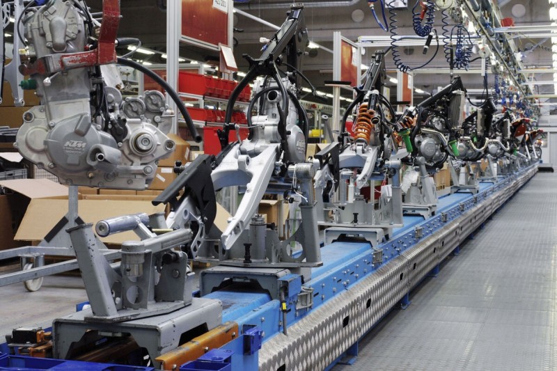 KTM Produktionalinie