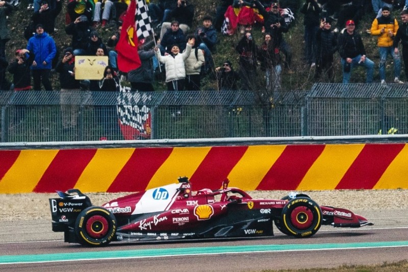 Mal ein anderer Winter: Bei Ferrari stand Leclerc diesmal nicht im Fokus