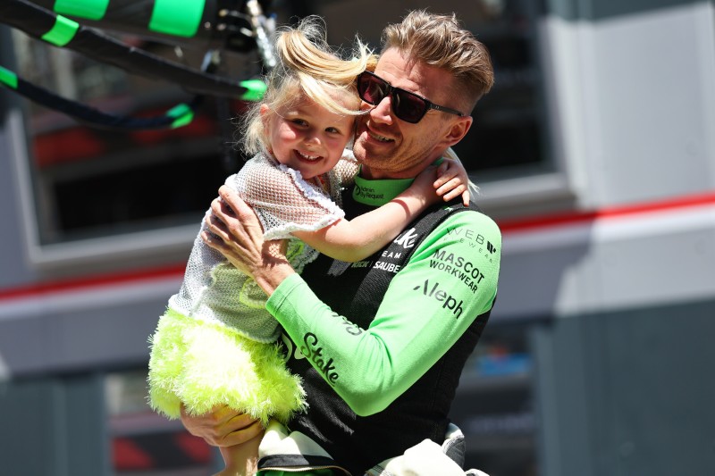 Nico Hülkenberg und seine Tochter