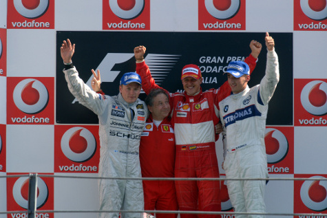 Podium Monza 2006 | Fot. BMW