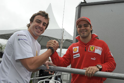 Fernando Alonso i Felipe Massa