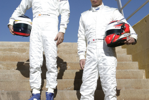 Pedro de la Rosa i Kamui Kobayashi | Fot. BMW Sauber