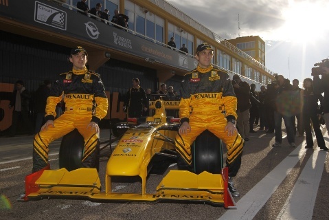 Robert Kubica i Witalij Pietrow | Fot. LAT