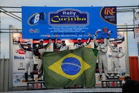 Podium Rally de Curitiba | Fot. ircseries.com