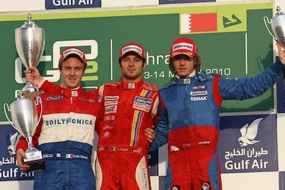 Podium GP2 Asia Series w Bahrajnie | Fot. GP2