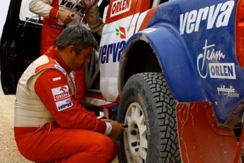 Jean-Marc Fortin i Krzysztof Hołowczyc | Fot. Orlen Team