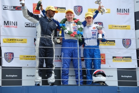 Podium w Rockingham