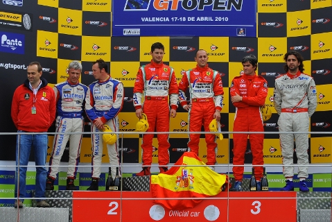 Podium GT Open | Fot. gtsport.es