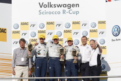 Podium Scirocco R Cup | Fot. VW