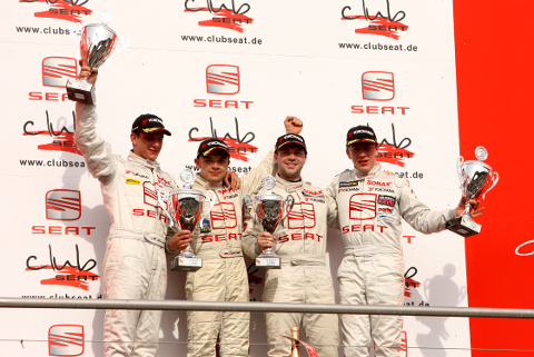 Podium w Hockenheim | Fot. Hexa Plus