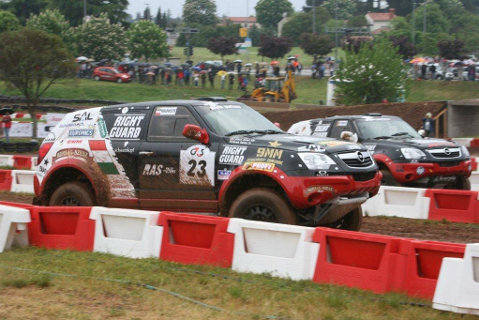 Krzysztof Hołowczyc i Armin Schwarz