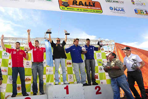 Podium Rally de Erechim | Fot. Bypumadesign