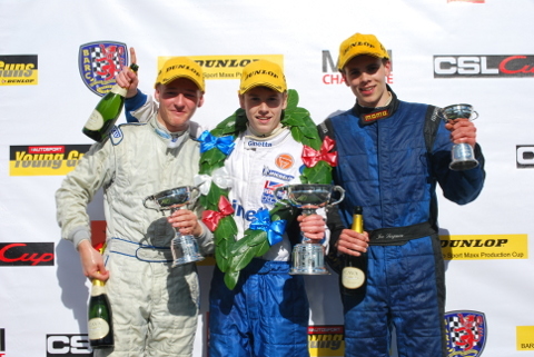 Podium w Snetterton