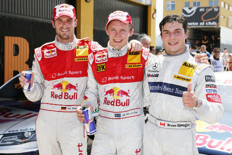 Tomczyk, Ekstrom i Spengler | Fot. Audi