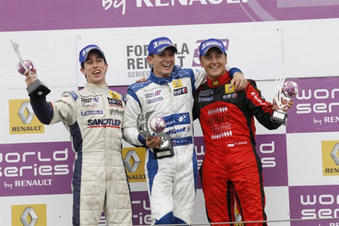 Podium w Magny-Cours | Fot. Renault