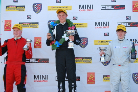 Podium w Pembrey