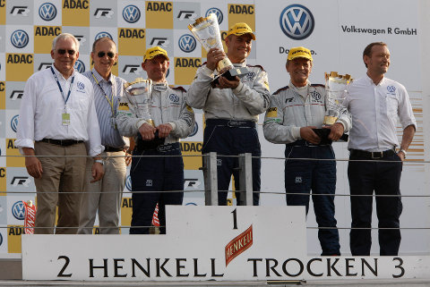 Podium Legend Cup na Norisringu | Fot. VW