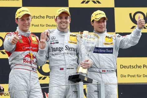 Podium na Norisringu | Fot. Audi