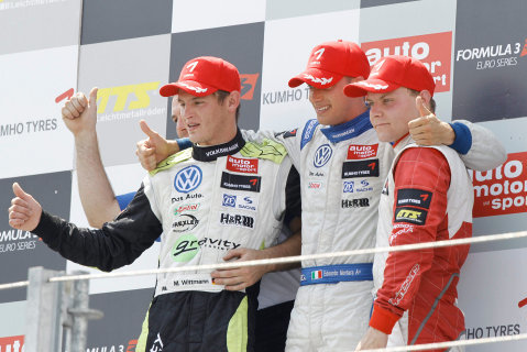 Podium na Norisringu | Fot. VW