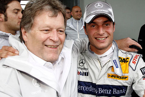 Norbert Haug i Bruno Spengler | Fot. dtm.de