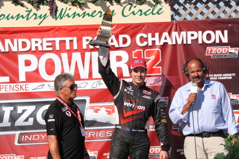 Mario Andretti i Will Power | Fot. Ron McQueeney