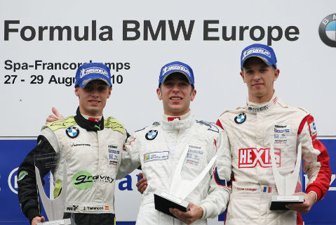 Podium w Spa | Fot. BMW
