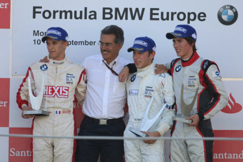 Podium na Monzy | Fot. BMW