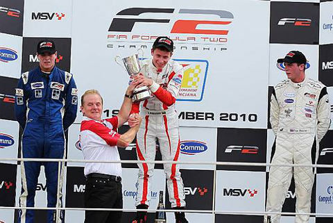 Podium w Cheste | Fot. formulatwo.com