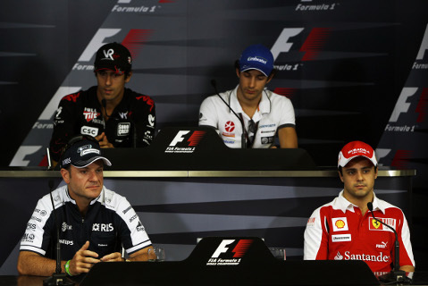 Di Grassi, Barrichello, Massa, Senna | Fot. Sutton Images