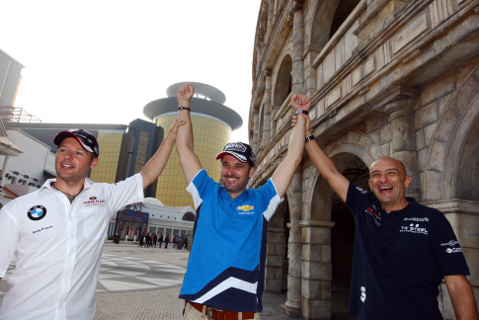 Priaulx, Muller i Tarquini | Fot. fiawtcc.com