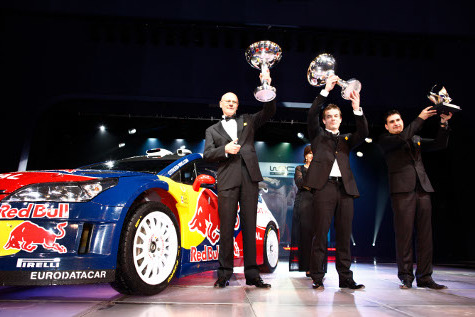 Quesnel, Loeb i Elena | Fot. FIA