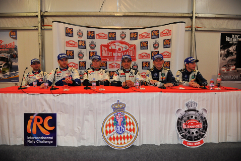 Pierwsze trzy załogi RMC | Fot. ircseries.com