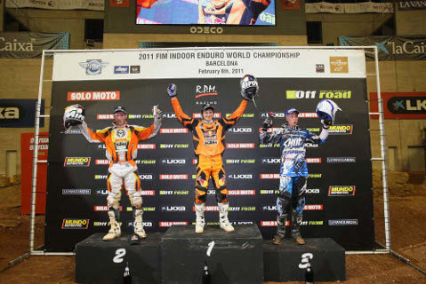 Podium w Barcelonie