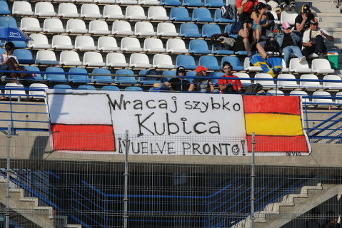 Wracaj szybko Kubica | Fot. yfrog.com