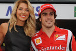 Ashley Hart i Fernando Alonso | Fot. Ferrari