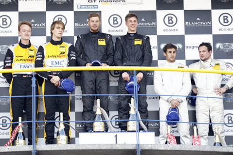 Podium w Oschersleben | Fot. adac-gt-masters.de
