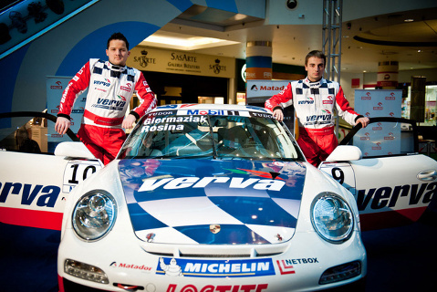 Stefan Rosina i Kuba Giermaziak | Fot. Verva Racing Team