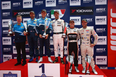 Podium na Monzy | Fot. fiawtcc.com