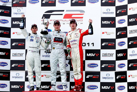 Podium w Magny-Cours | Fot. James Beaver