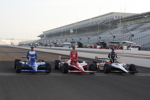 Pierwszy rząd na starcie Indianapolis 500 | Fot. Jim Haines